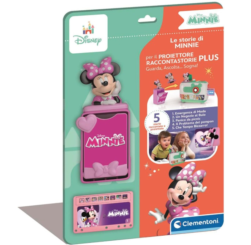 CLEMENTONI DISNEY - LA STORIE DI MINNIE , Storie per proiettore disney